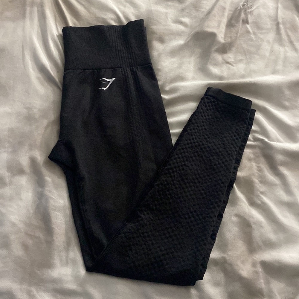 Gymshark black leggings size S